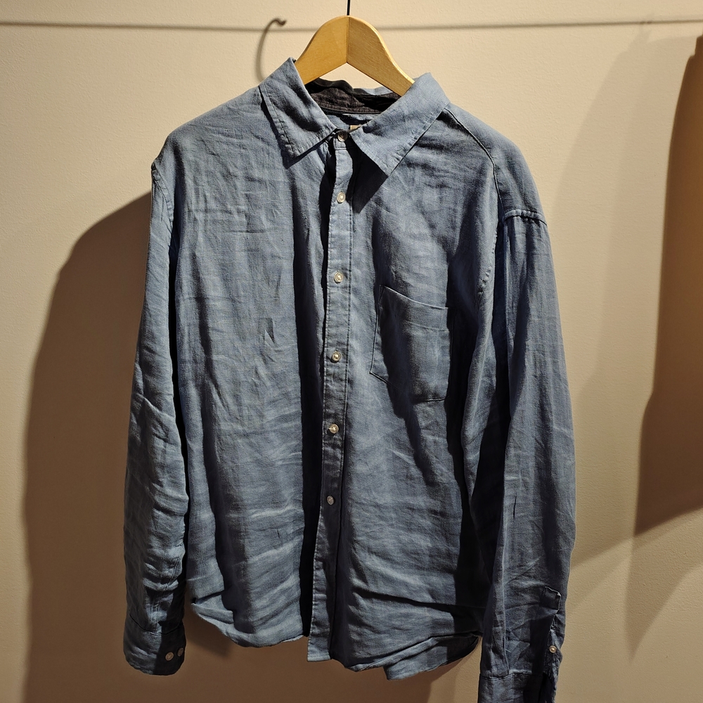 Men's Blue Casual Shirt